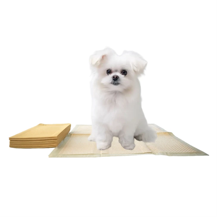 Bamboo Tissue Disposable Dog Potty Training Pads